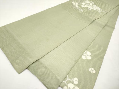 平和屋着物＊夏物　太鼓柄　本袋帯　荒磯　銀糸　正絹　逸品　CABL7898tx