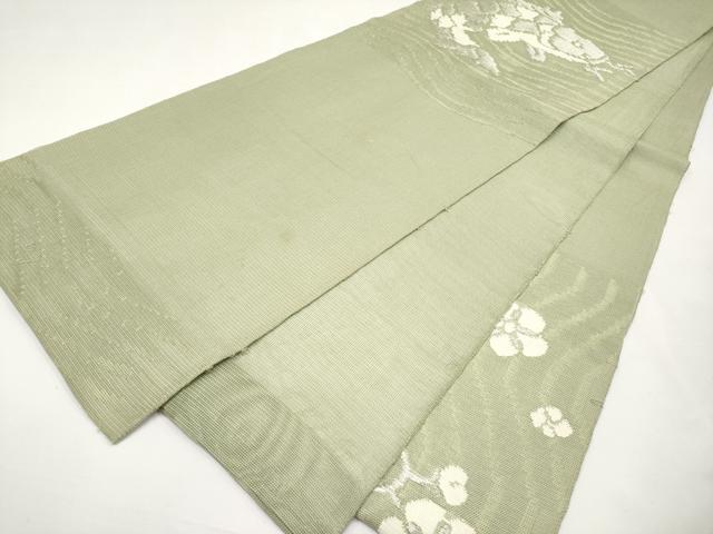 平和屋着物＊夏物　太鼓柄　本袋帯　荒磯　銀糸　正絹　逸品　CABL7898tx