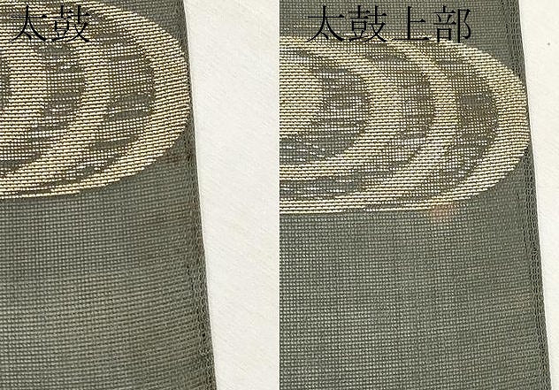 平和屋着物＊夏物　六通柄　本袋帯　光琳水　金糸　正絹　逸品　CABL7982tx