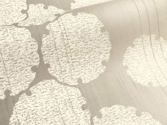 平和屋着物＊夏物　全通柄袋帯　雪輪重ね文　正絹　逸品　CABL7992tx
