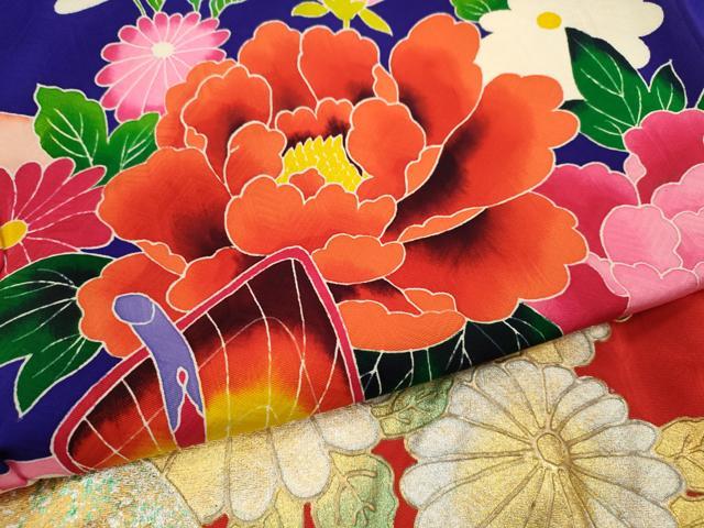 平和屋本店●色打掛　お引きずり　和装　婚礼　結婚式　花嫁　神社挙式　松竹梅地紙御所車草花文　金銀彩　逸品　CABL8067ze