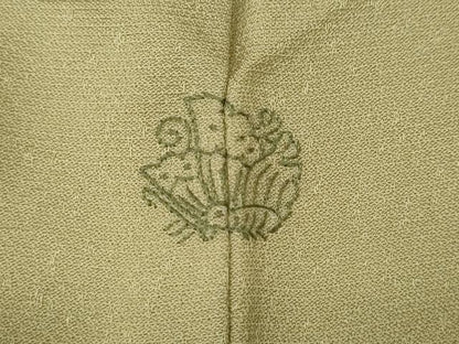 平和屋着物●本加賀友禅作家　南 克治　訪問着　草木文　正絹　逸品　CABL8410ut