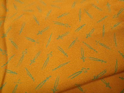 平和屋着物●長襦袢　無双仕立て　簪文　正絹　逸品　未使用　CABL8428ut