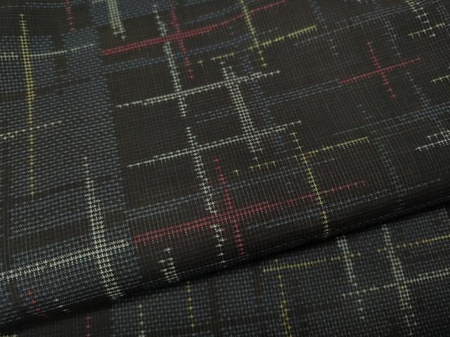 平和屋着物●本場大島紬　9マルキ　十字絣　正絹　逸品　CABL8447ut