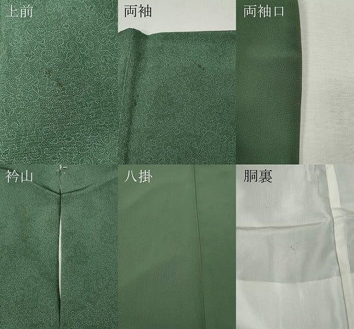 平和屋着物●重要無形文化財　人間国宝　中村勇二郎　江戸小紋　国宝平等院雲中供養菩薩像五十二　正絹　逸品　CABL8523ut