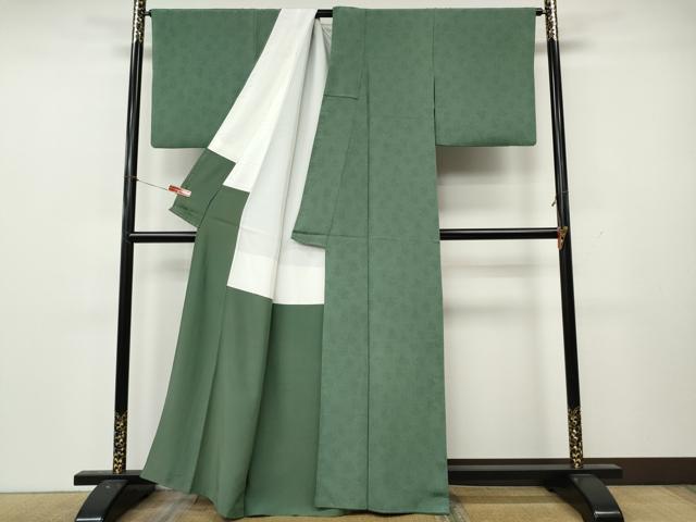 平和屋着物●重要無形文化財　人間国宝　中村勇二郎　江戸小紋　国宝平等院雲中供養菩薩像五十二　正絹　逸品　CABL8523ut