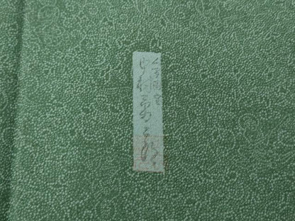 平和屋着物●重要無形文化財　人間国宝　中村勇二郎　江戸小紋　国宝平等院雲中供養菩薩像五十二　正絹　逸品　CABL8523ut