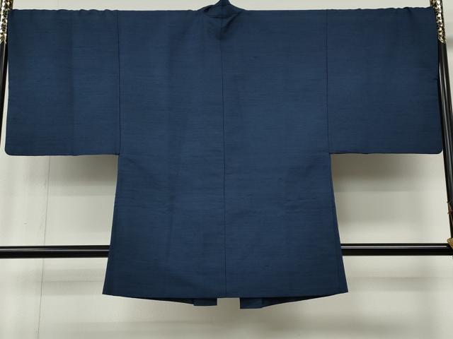 平和屋着物●男性　紬　アンサンブル　霞文　正絹　逸品　CABL8611ut