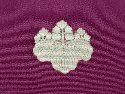 平和屋本店●アンティーク　大正ロマン　振袖　刺繍　孔雀花文　金彩　正絹　逸品　CABL8637ut