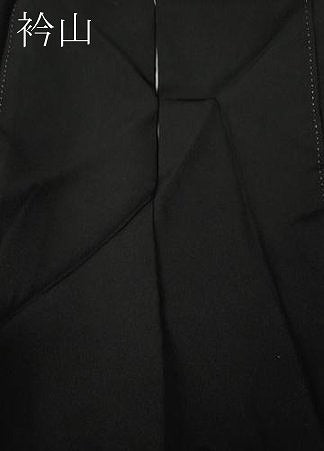 平和屋着物●豪華黒留袖　作家物　風景樹林文　正絹　逸品　CABL8674ut