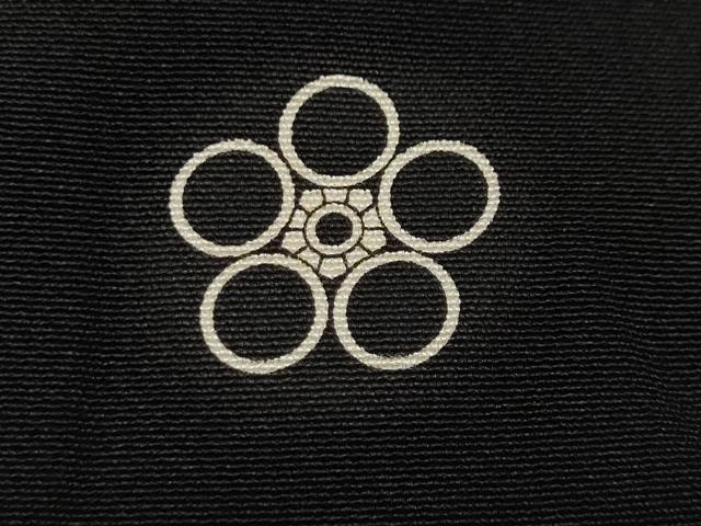 平和屋着物●豪華黒留袖　作家物　風景樹林文　正絹　逸品　CABL8674ut