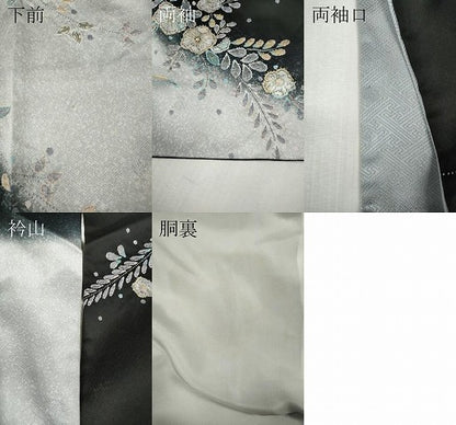 平和屋着物●訪問着　辻が花　絞り　暈し染め　金彩　正絹　逸品　CABL8690ut