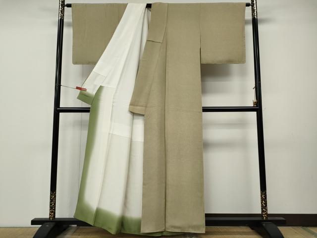 平和屋着物●江戸小紋　鮫小紋柄　正絹　逸品　CABL8697ut
