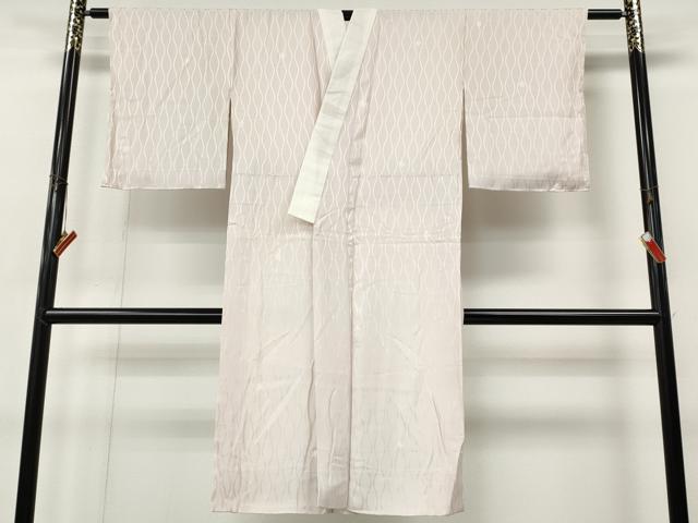 平和屋着物●長襦袢　袷　絞り　立涌地紋　正絹　逸品　CABL8773ut
