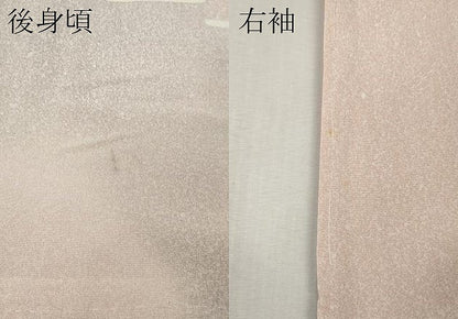 平和屋着物●訪問着　作家物　鴛鴦文　暈し染め　金彩　正絹　逸品　未使用　CABL8779ut