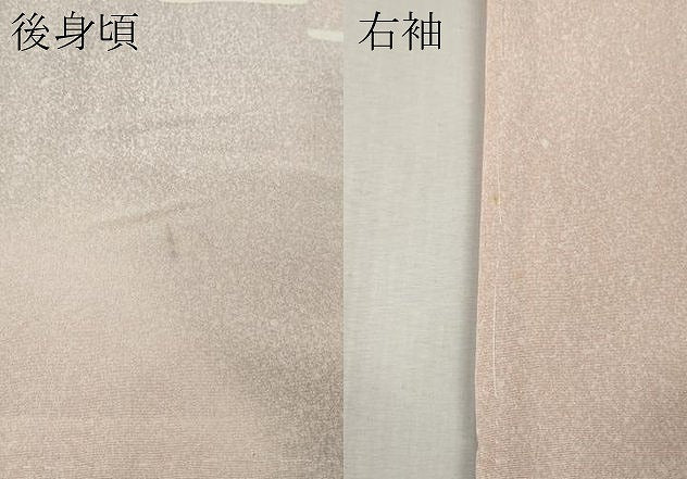平和屋着物●訪問着　作家物　鴛鴦文　暈し染め　金彩　正絹　逸品　未使用　CABL8779ut
