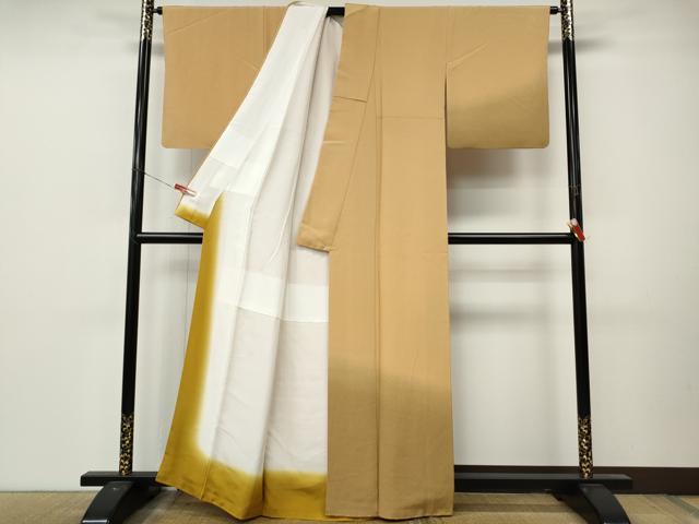 平和屋着物●訪問着　江戸小紋　吉祥柄　暈し染め　正絹　逸品　CABL8785ut