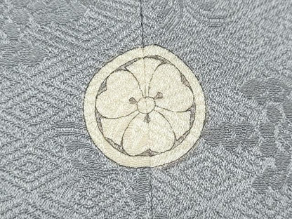 平和屋着物●訪問着　絞り　刺繍　草花文　金彩　正絹　逸品　CABL8791ut