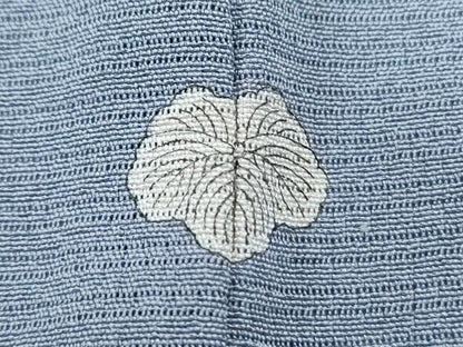 平和屋着物＊夏物　色無地　絽縮緬　秘色色　正絹　逸品　CABL8822th