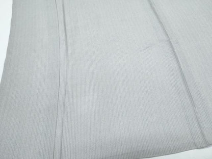 平和屋着物＊夏物　伝統工芸師　服部光擴　江戸小紋　縦絽　角通し　正絹　逸品　CABL8825th