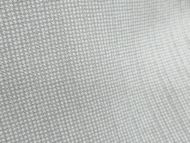 平和屋着物＊夏物　伝統工芸師　服部光擴　江戸小紋　縦絽　角通し　正絹　逸品　CABL8825th