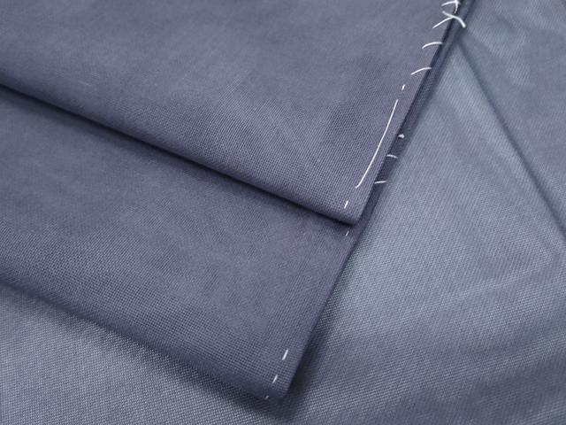 平和屋着物＊夏物　小紋　紗　霞文　暈し染め　正絹　逸品　未使用　CABL8846th