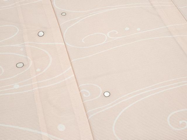 平和屋着物＊夏物　訪問着　絽　駒刺繍　流水文　正絹　逸品　CABL8852th