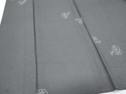 平和屋着物＊夏物　小紋　紗　ひょうたん　瓢箪　正絹　逸品　CABL8902th