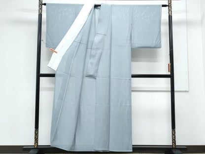 平和屋着物＊夏物　色無地　絽　秘色色　正絹　逸品　CABL8919th