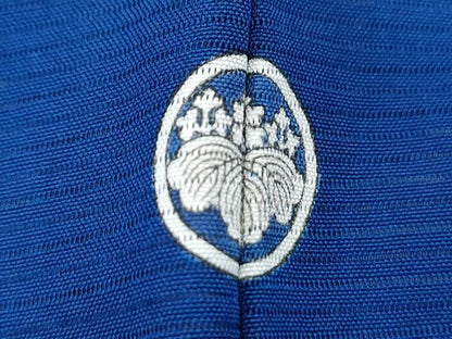 平和屋着物＊夏物　色無地　絽　紺色　正絹　逸品　未使用　CABL9001th