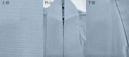 平和屋着物＊夏物　色無地　絽縮緬　秘色色　洗える着物　CABL9036th