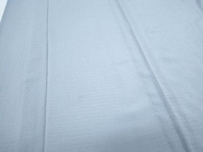 平和屋着物＊夏物　色無地　絽縮緬　秘色色　洗える着物　CABL9036th