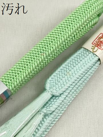 平和屋着物●和装小物　帯締め10本セット　唐組　大和組　礼装用　金銀糸　三越扱い　逸品　未使用　CABL9218qe