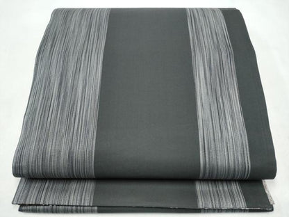 平和屋着物●西陣 両面 全通柄袋帯 紹巴織 幾何学文様 正絹 逸品 CABL9604hy