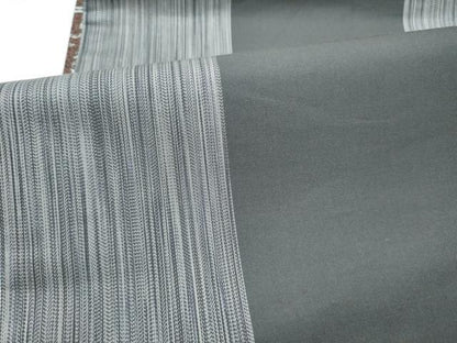 平和屋着物●西陣 両面 全通柄袋帯 紹巴織 幾何学文様 正絹 逸品 CABL9604hy