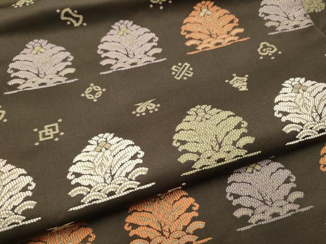 平和屋着物●九寸名古屋帯　名物裂　正絹　逸品　CABL9649hy