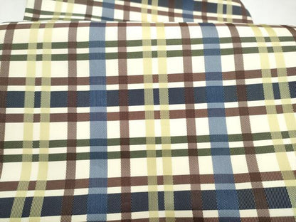 平和屋着物●全通柄　九寸名古屋帯　格子柄　正絹　逸品　CABL9650hy