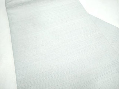 平和屋着物●九寸名古屋帯　野蚕糸工房　蕎麦切色　印度野蚕糸　証紙付き　正絹　逸品　CABL9703hy
