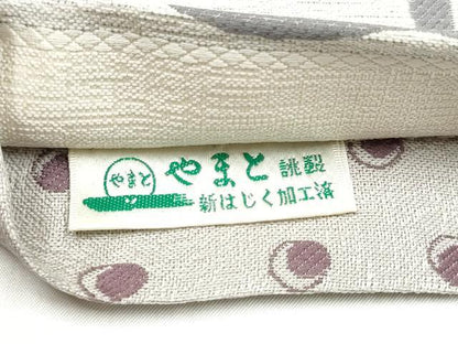 平和屋着物●両面 全通柄袋帯 舞葉文 やまと誂製 正絹 逸品 未使用 CABL9749hy