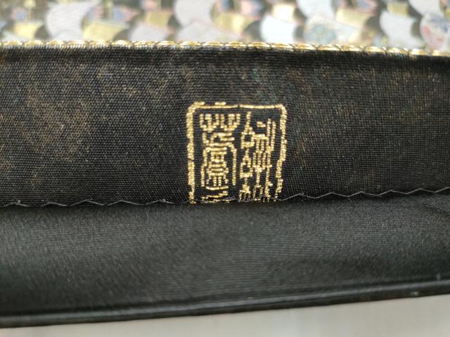 平和屋着物●六通柄袋帯　唐織　作家物　船　金糸　引箔　正絹　逸品　CABL9751hy