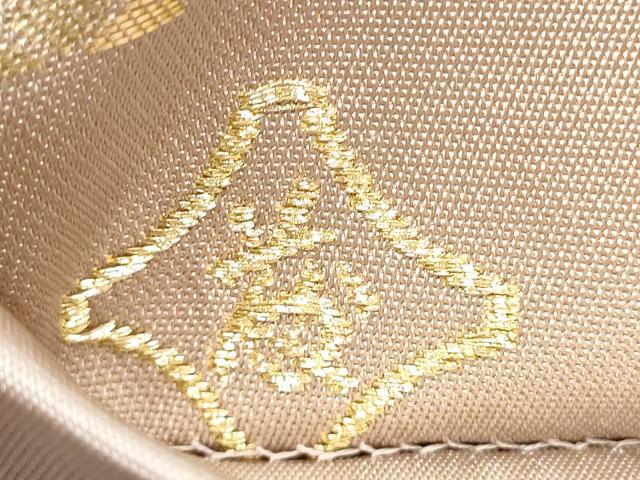 平和屋着物●唐織・西陣の老舗・名門・藤原織物　六通柄袋帯　唐織　七宝花文　金糸　正絹　逸品　CABL9760hy