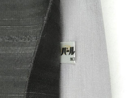 平和屋着物●十日町 名門青柳謹製　櫛引織　赤城紬　草木染　両面　六通柄袋帯　八彩紬　霞文　証紙付き　上代29万　正絹　逸品　CABL9772hy