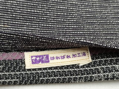 平和屋着物●金彩友禅　卓越技能者・名工・和田光正　両面　太鼓柄袋帯　髙蒔絵　金銀彩　さが美扱い　正絹　逸品　CABL9788hy