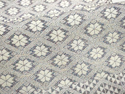 平和屋着物●全通柄袋帯　花菱文　正絹　逸品　CABL9922hy
