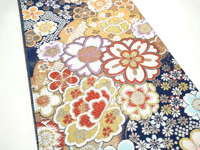 平和屋着物●西陣　大光謹製　六通柄袋帯　舞花文　証紙付き　逸品　未使用　CABL9951hy