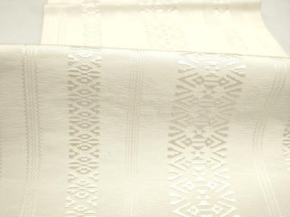 平和屋着物●本場筑前博多織　八寸名古屋帯　献上　正絹　逸品　CABL9961hy