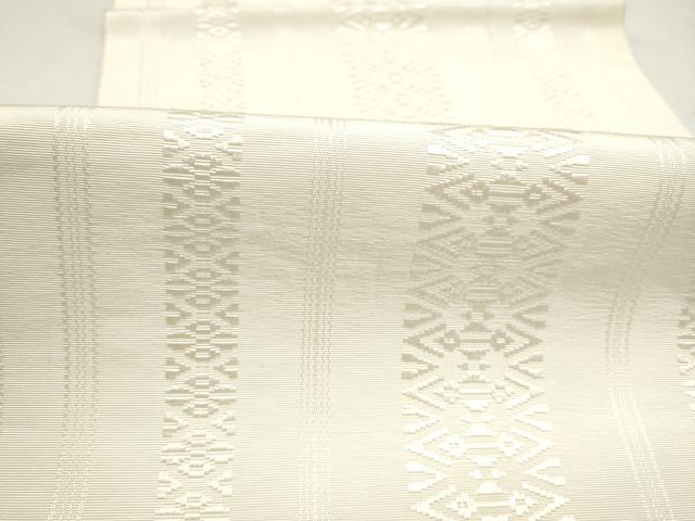 平和屋着物●本場筑前博多織　八寸名古屋帯　献上　正絹　逸品　CABL9961hy