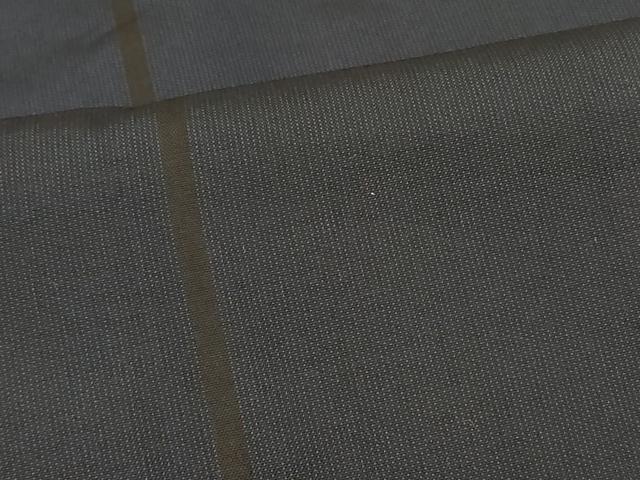 平和屋着物＃本場縞大島紬　道中着　間道　正絹　逸品　CABM0047in