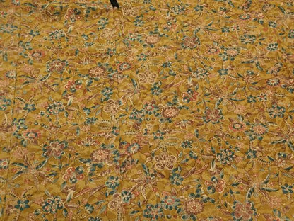 平和屋着物＃羽織　更紗花文　正絹　逸品　CABM0081in