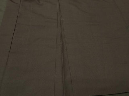 平和屋着物＃男性　長羽織　黒紋付き　正絹　逸品　CABM0162in